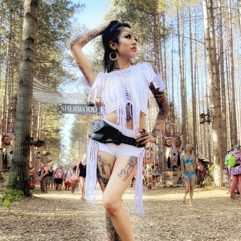 Fringy Crazy Top
