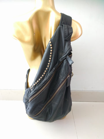 Leather Back Pack