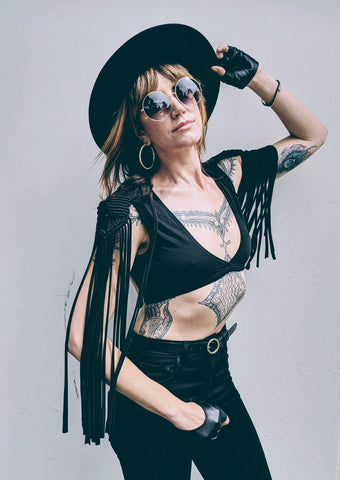 Amaterasu Fringe Top