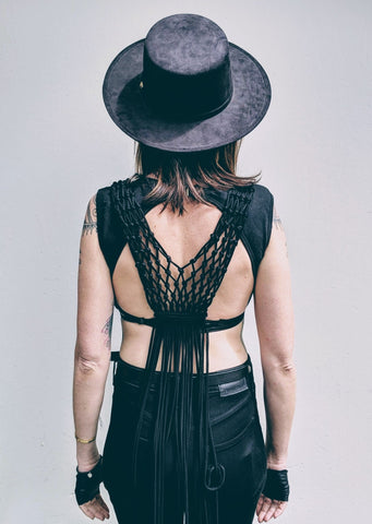 Boho Fringe Vest