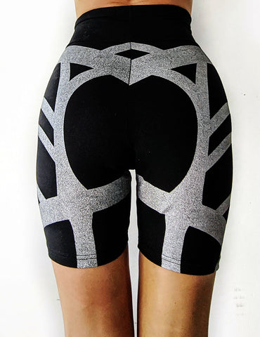 Cyborika Half Length biker cycling shorts