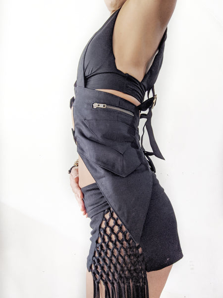 Cotton Canvas Pocket Vest holster
