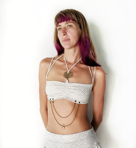Diamond Mini Chain Bra