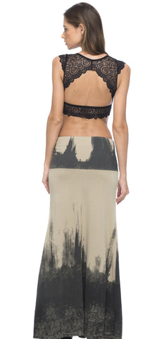 Wabi-Sabi Long Dress Skirt