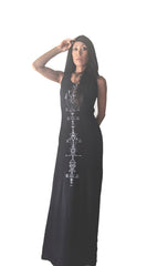 Galactic Long Hoodie Dress