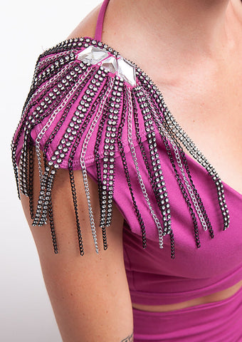 Sparkle Epaulette top