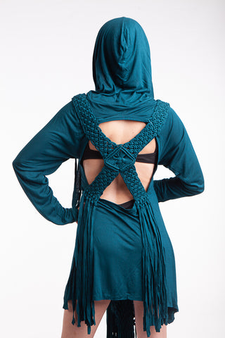 Macrame cardigan