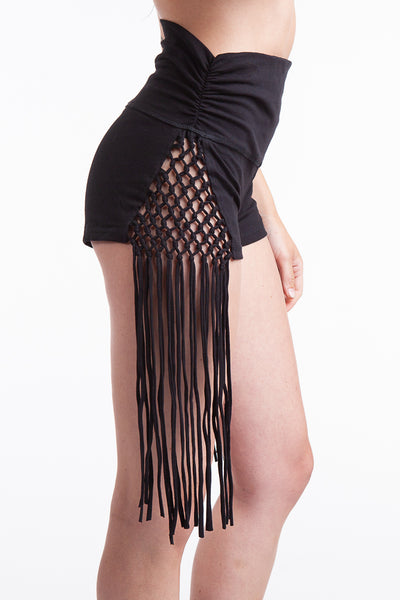 Macrame Short Shorts,Macrame Short, Fringe Shorts, Booty Shorts ...