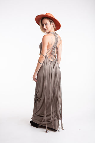 Macrame Long Dress