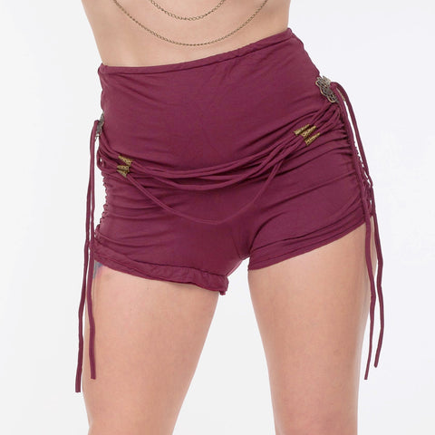 Diamond High Waist Shorts