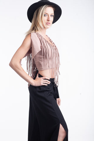 Fringy Crazy Top