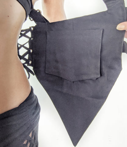Cotton Canvas Pocket Vest holster