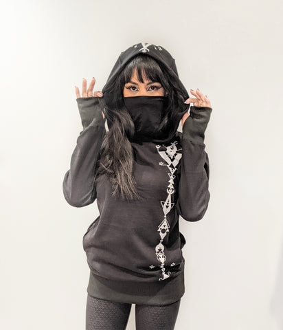 Demi Lunar Oversize pull over hoodie