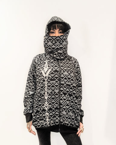 Unisex Triangle Demi Lunar Oversize hoodie