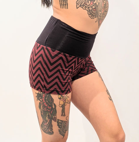 Chevron Booty Shorts