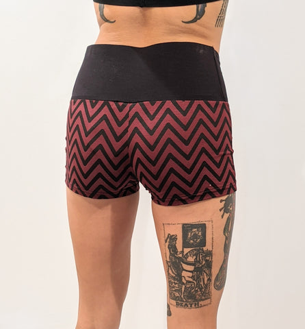 Chevron Booty Shorts