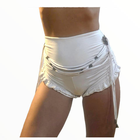 Diamond High Waist Shorts