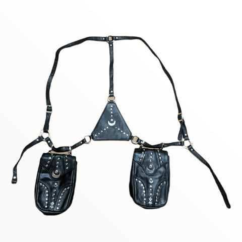 Lunar strap detachable pockets holster
