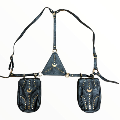 Lunar strap detachable pockets holster