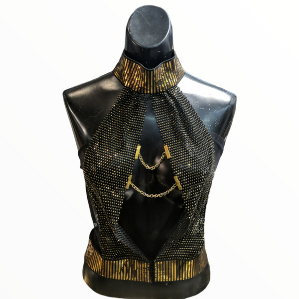 Cyber halter top