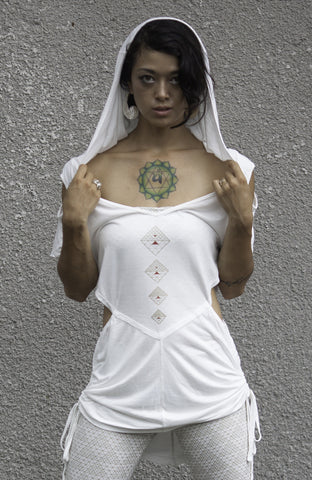 Pyramid Hoodie Top/dress