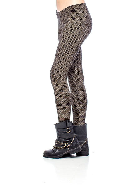 Pyramid Print Full Length Legging