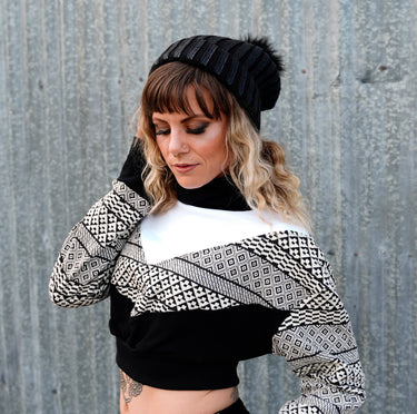 Sasha Cropped Pull Over Sweater