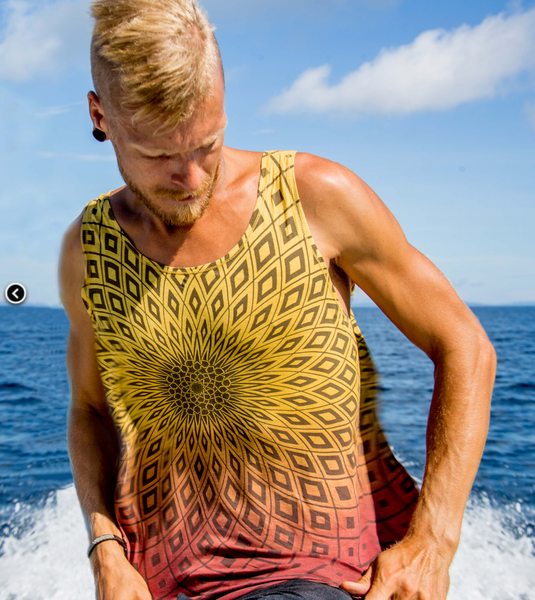 Copy of Men's tank Voltex print