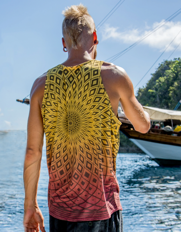 Copy of Men's tank Voltex print