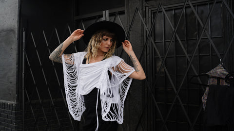 Slash Kimono Top