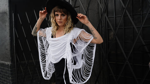 Slash Kimono Top