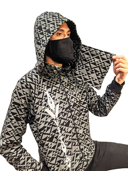 Unisex Triangle Demi Lunar Oversize hoodie