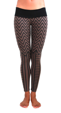 Chevron High Waisted Legging