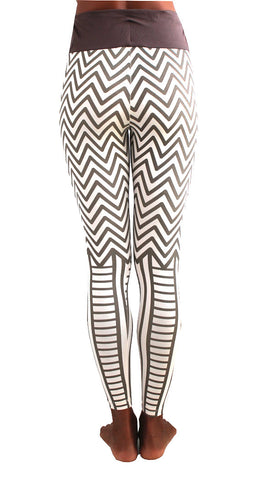 Chevron High Waisted Legging