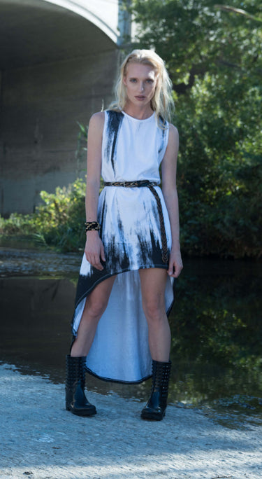 Wabi-Sabi Hi-Low Dress