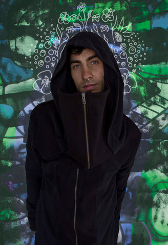 Men's Long ninja hoodie Jacket