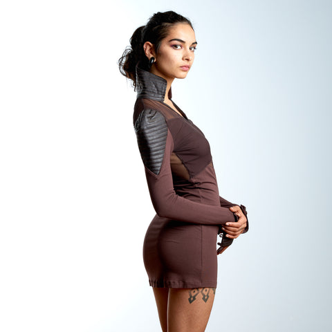 Brown Ninja Dress