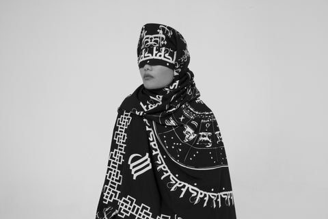 DYSTOPIA square scarf