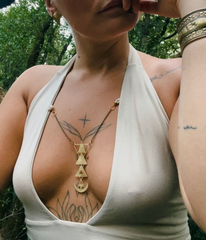 Lunar Chain halter top